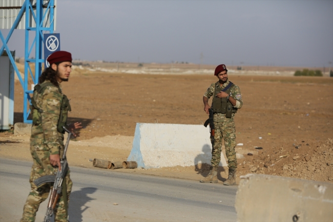 Tel Abyad'ın güvenliği Türkiye'nin eğittiği askeri polislere emanet